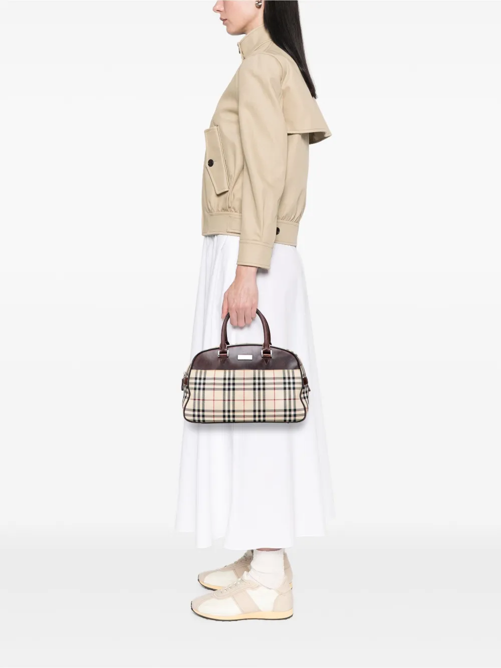 Burberry Pre-Owned 2000-2017 House Check Canvas handbag | Pre-Owned | Image 2