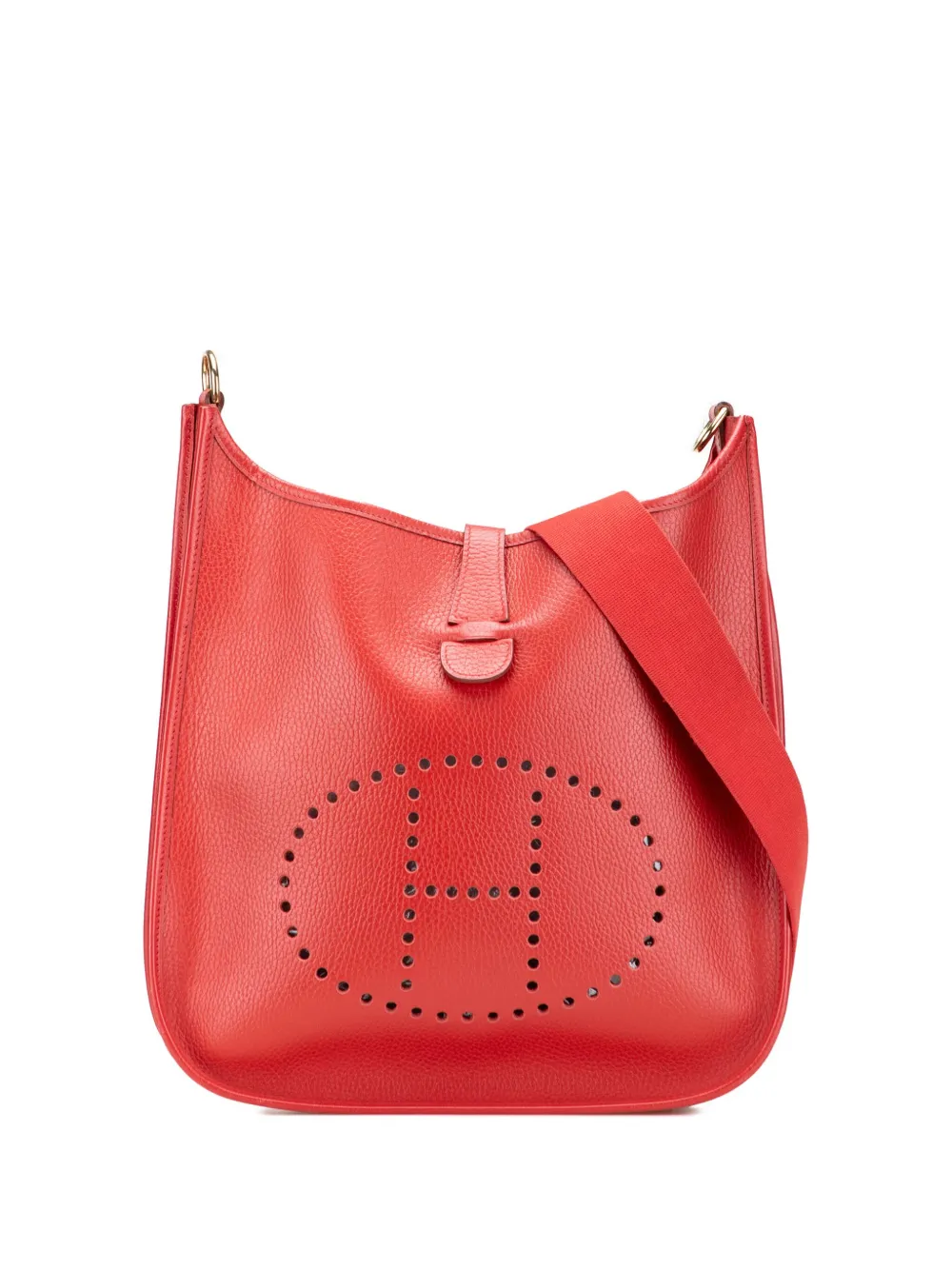 Hermès Pre-Owned 1997 Clemence Evelyne I 33 crossbody bag | Red | Image 1