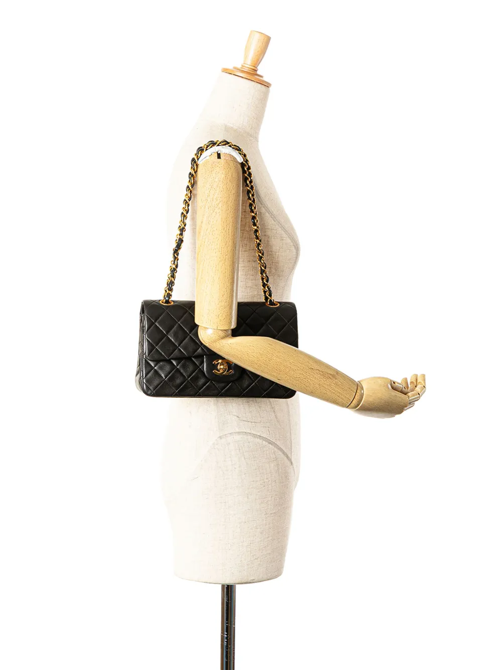 CHANEL Pre-Owned 1991-1994 Small Classic Lambskin Double Flap shoulder bag | Pre-Owned | Image 2