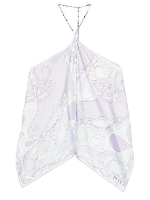 PUCCI chain high-neck top