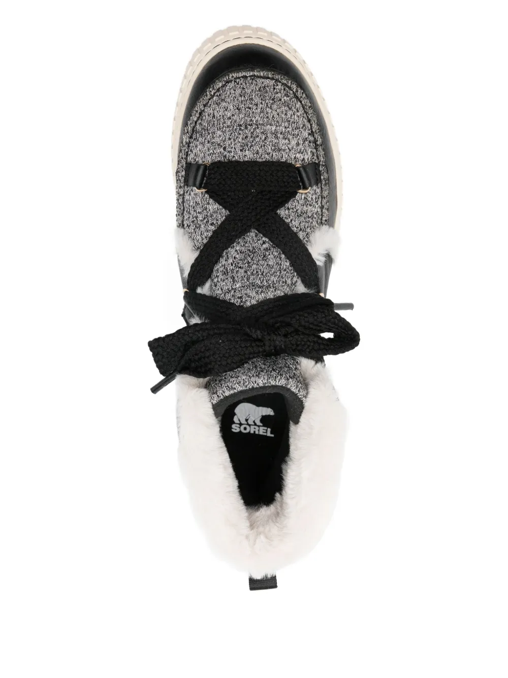 SOREL Ona Abe™ enkellaarzen met veters Zwart