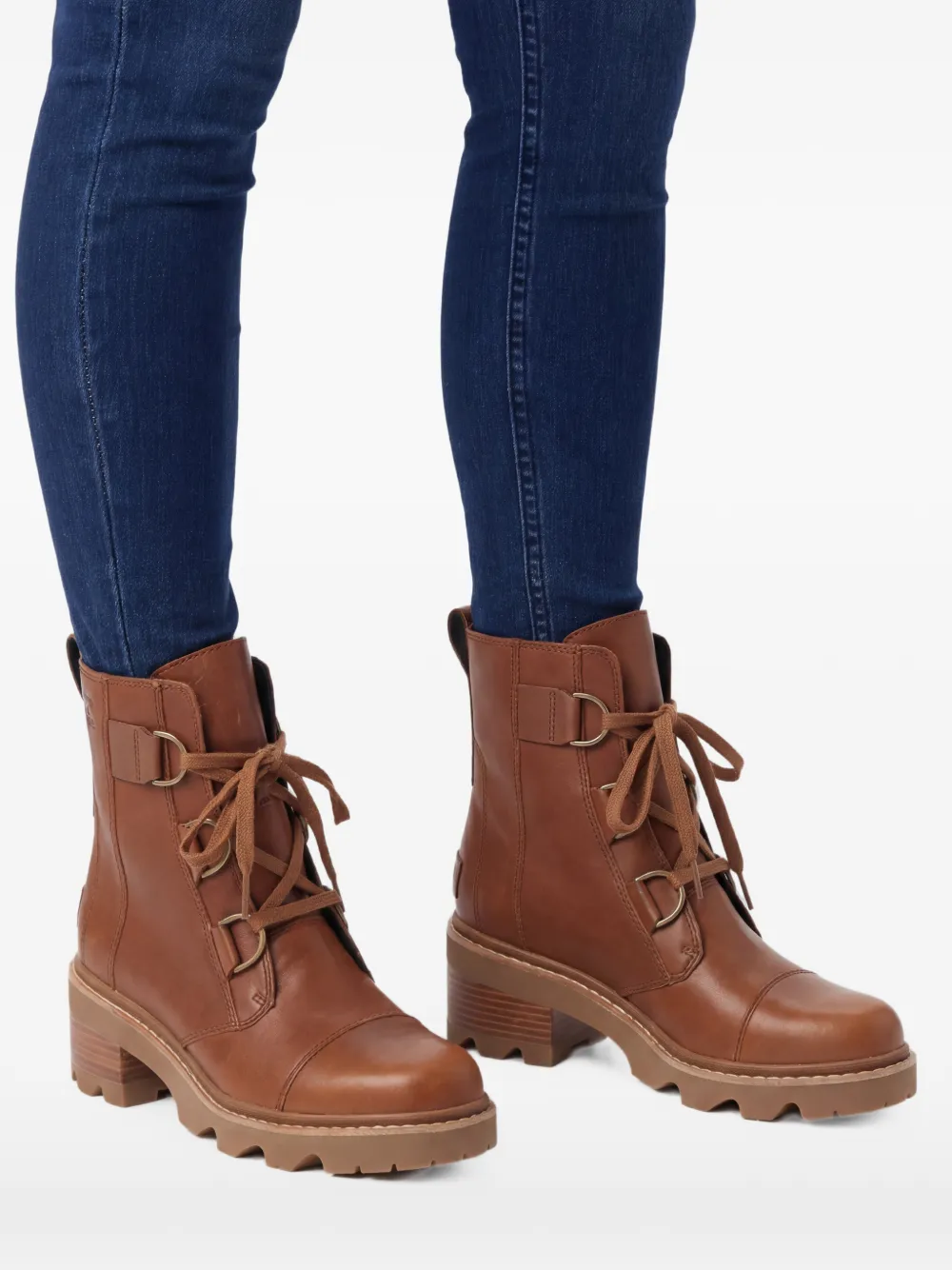 SOREL Joan enkellaarzen Bruin