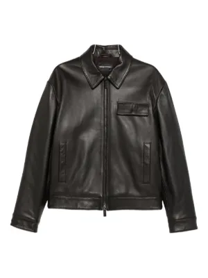 Emporio Armani レザージャケット メンズ通販 - FARFETCH