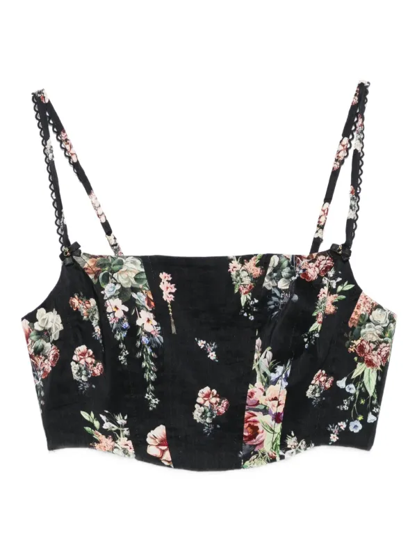 Camilla Noble Endeavours Corset Top in Black