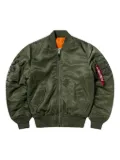 Aries x No Problemo No War MA-1 bomber jacket - Green