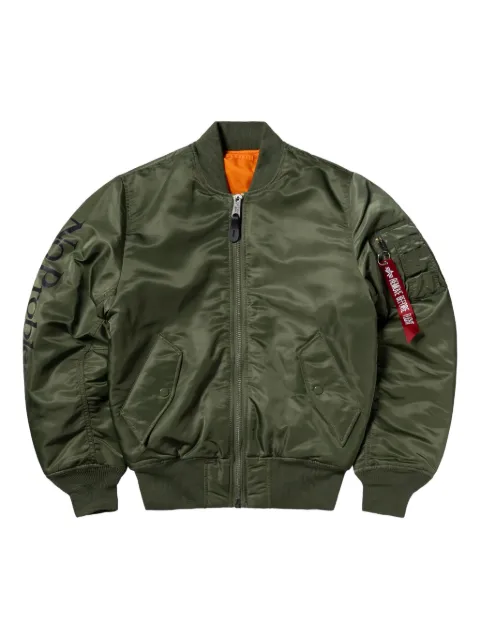 Aries x No Problemo No War MA-1  bomber jacket