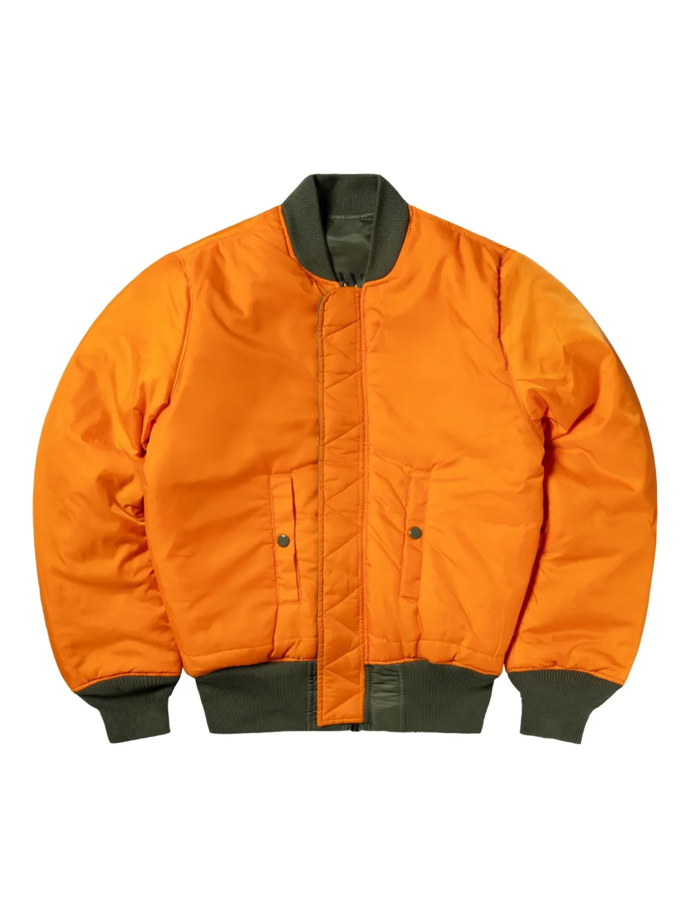 Aries X No Problemo No War Ma-1 Bomber Jacket In Gray