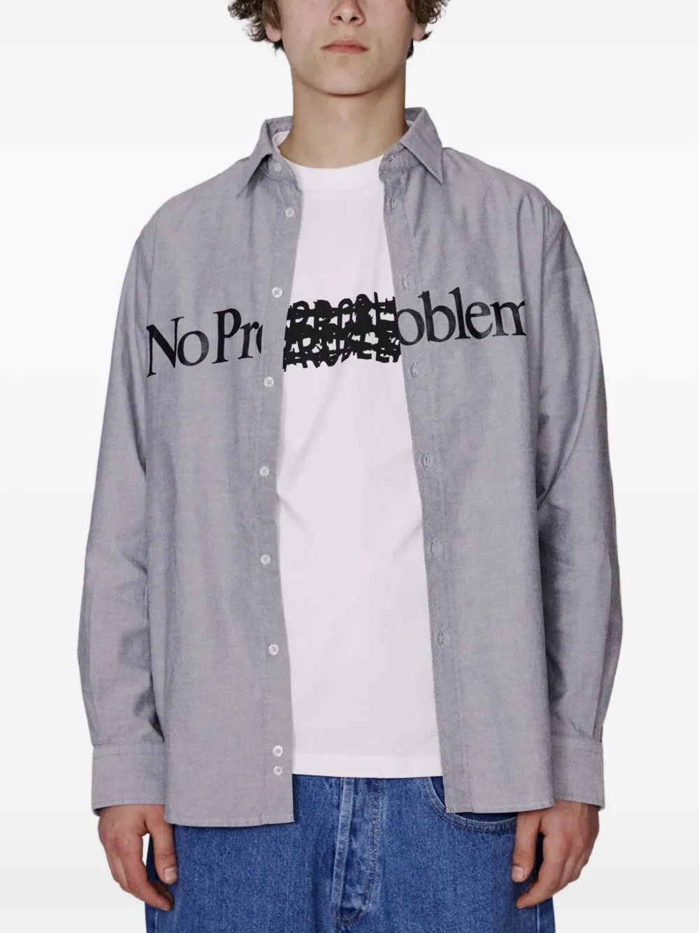 Aries slogan-print shirt | Women | Image 2