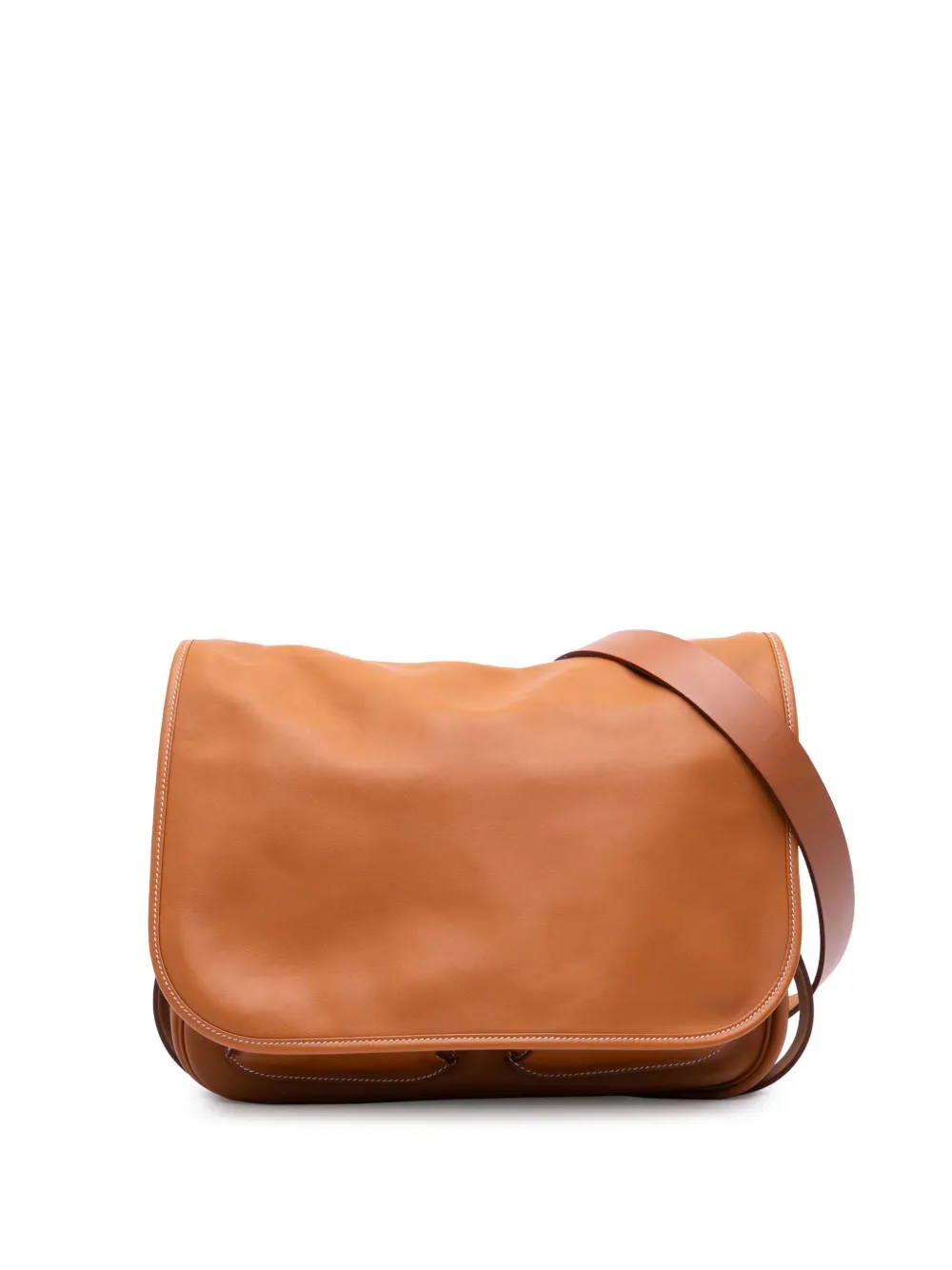 Hermès Pre-Owned 2013 Sikkim Barda 30 Messenger Bag crossbody bag | Brown | Image 1