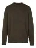 Barbour elbow-patch wool sweater - Green