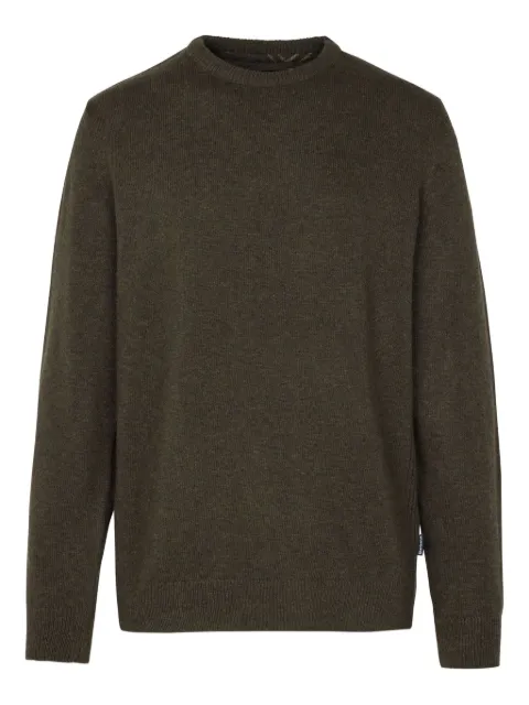 Barbour elbow-patch wool sweater