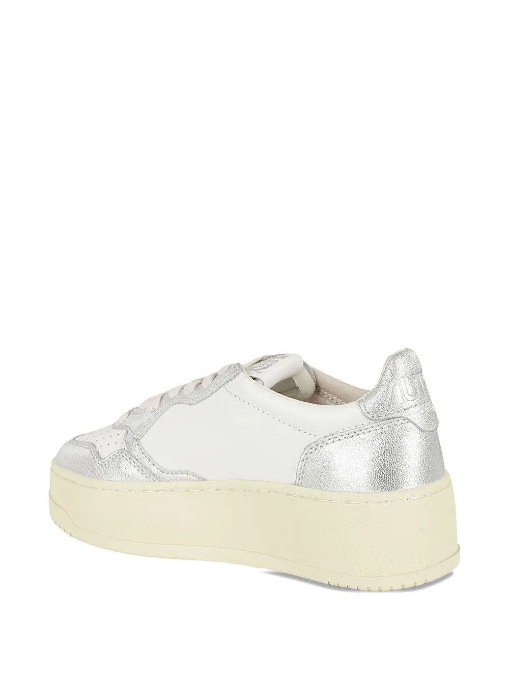 Autry Platform Medalist Sneakers In White