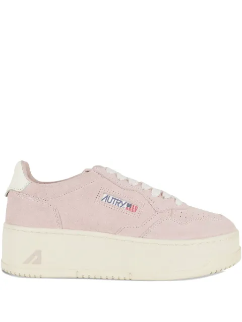 Autry platform suede sneakers 