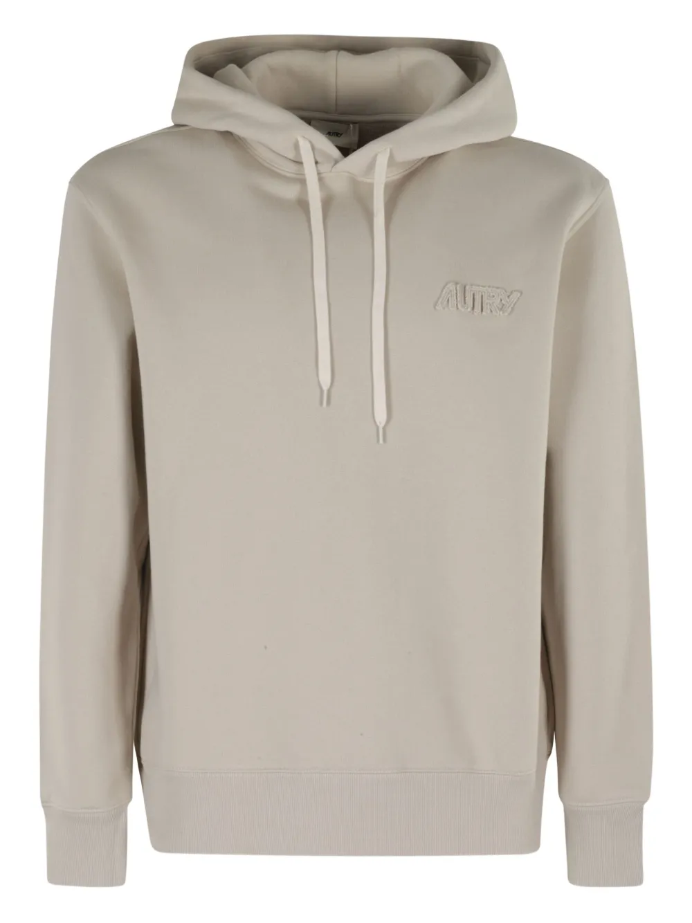 Autry Hoodie met geborduurd logo Beige