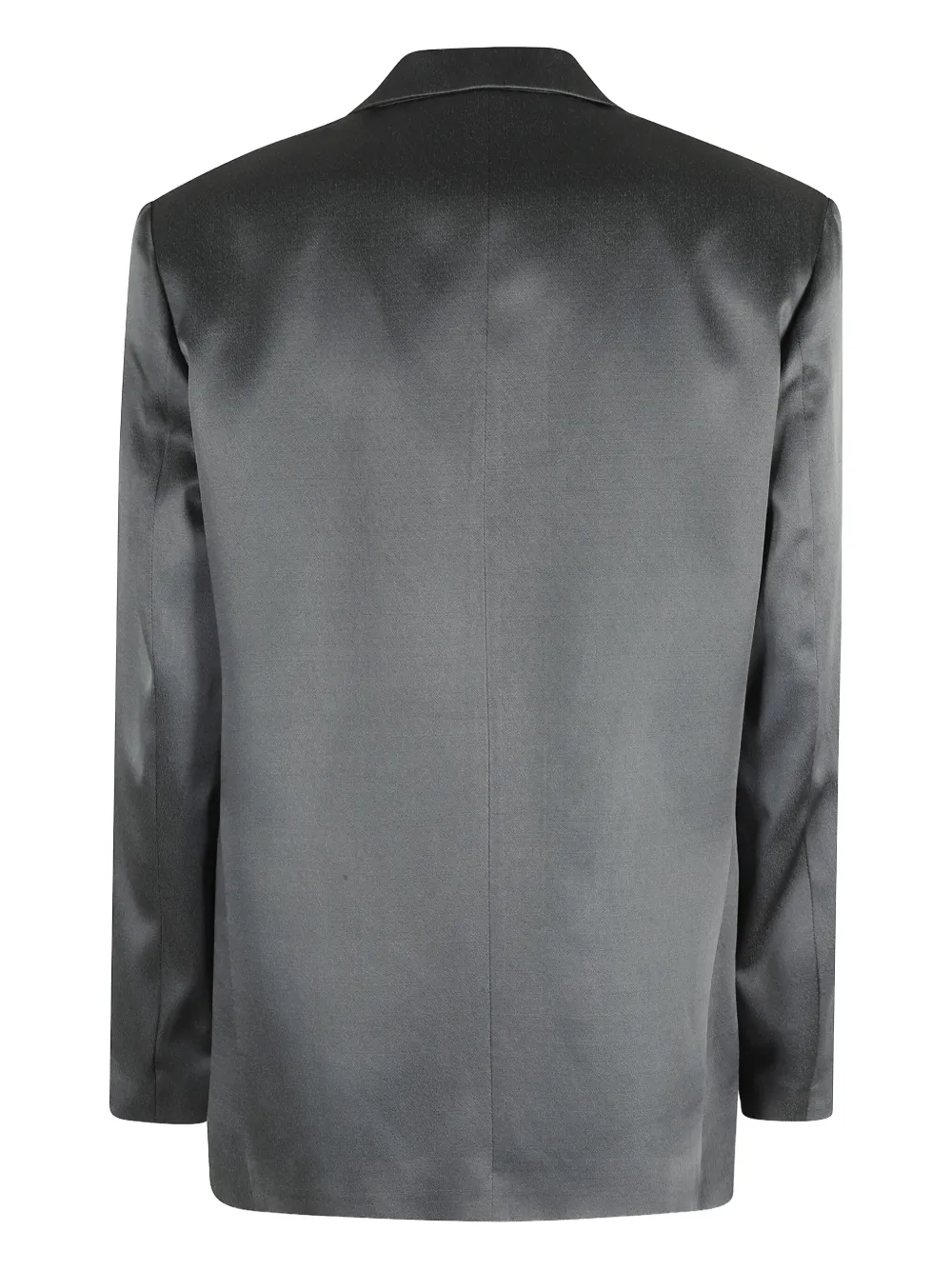 Alysi Single-breasted Blazer In Gray