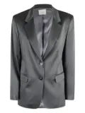 Alysi satin blazer - Grey