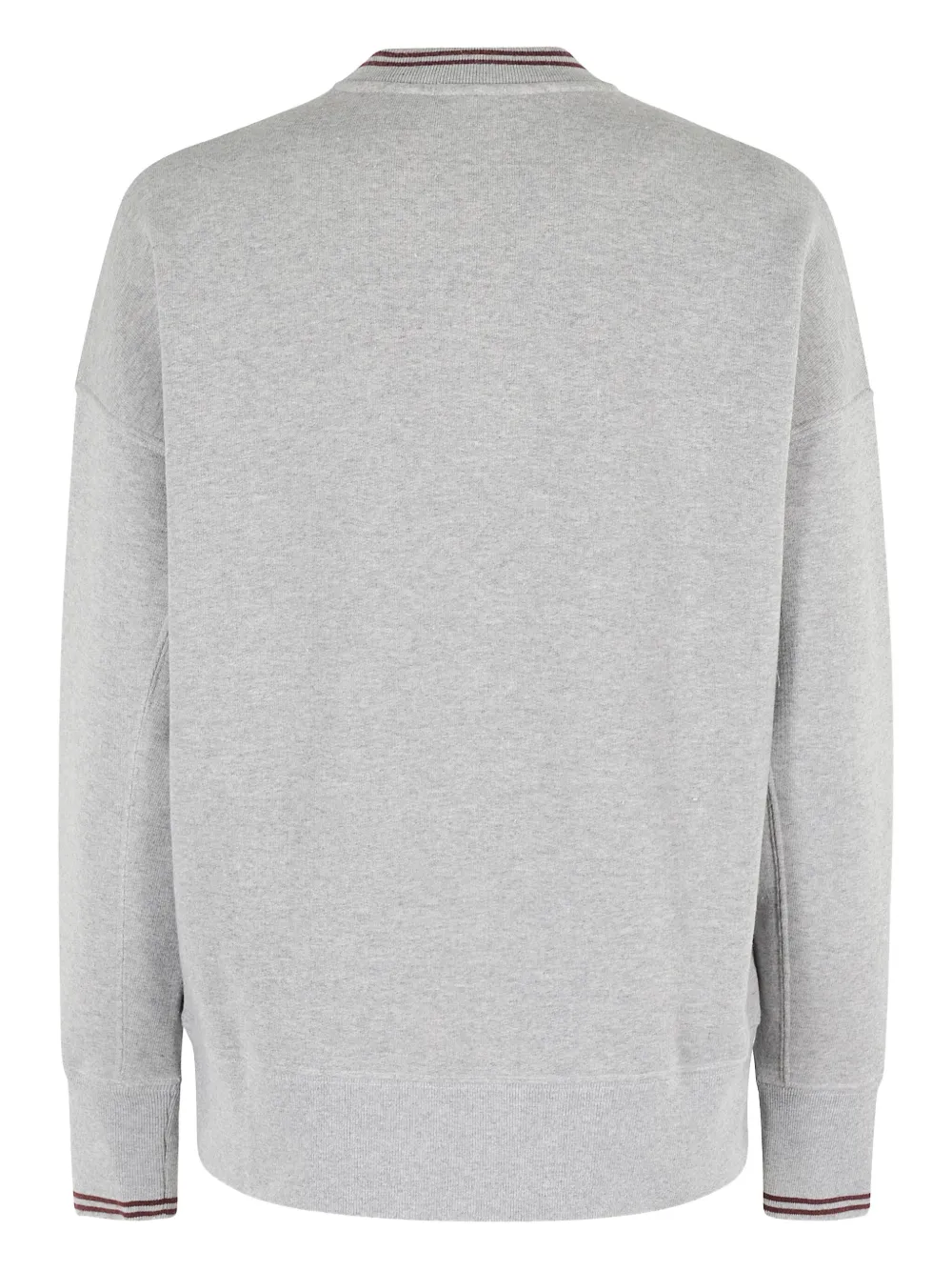 Autry embroidered-logo crew-neck sweatshirt Grijs