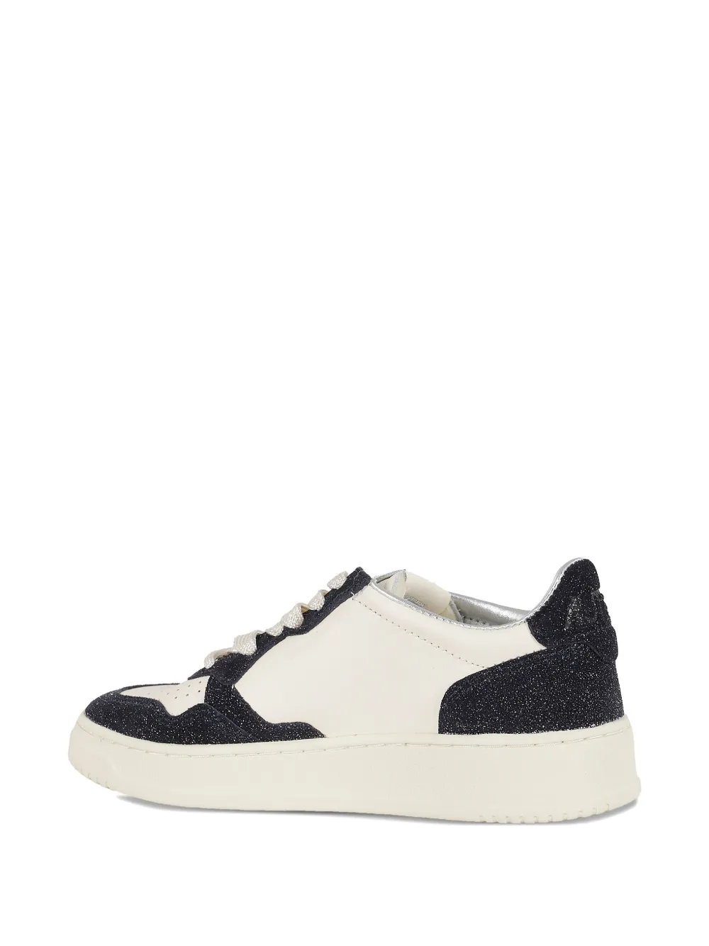 Autry Medalist embellished sneakers Neutrals