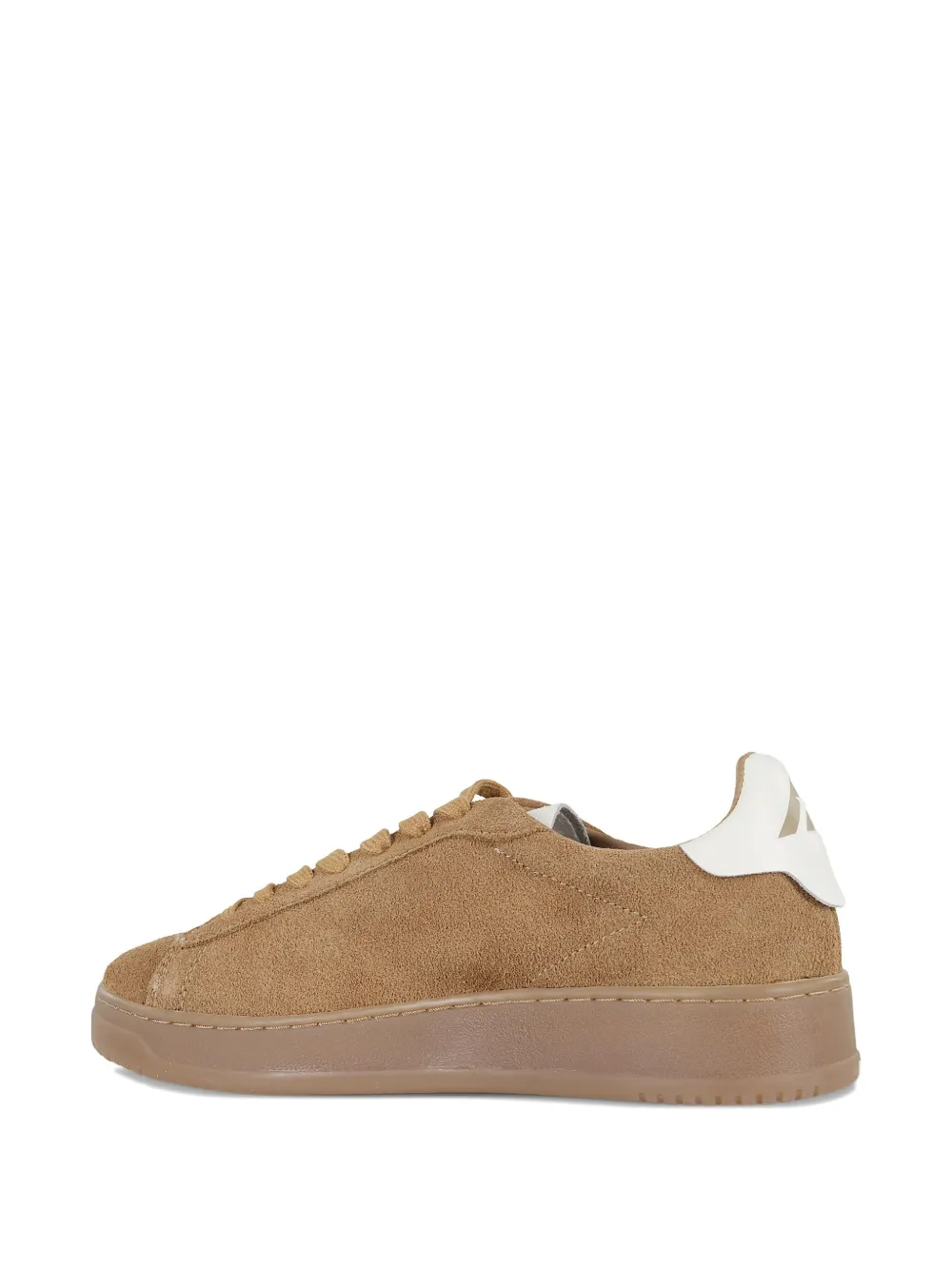Autry Dallas Low suede leather trainers Brown