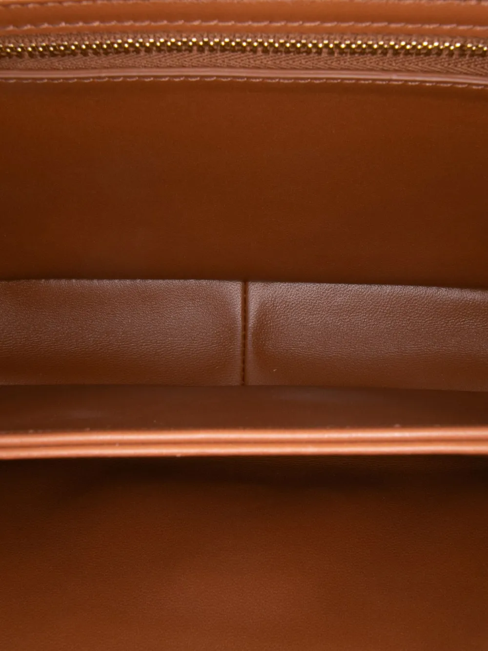 Pre-owned Celine 2022 Classique Triomphe Coated Canvas And Calfskin Triomphe Crossbody Bag In Brown