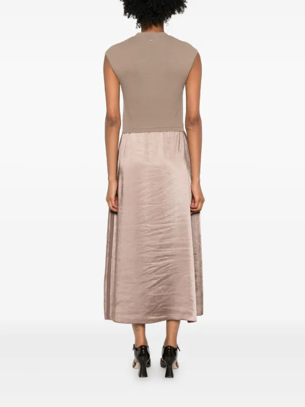 balmain ribbed-knit long-sleeve dress BALMAIN BUTTON EMBELLISHED RIBBED STRETCH KNIT MINI DRESS FR 40 UK 12