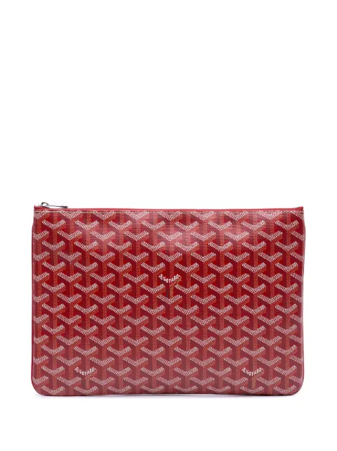 Goyard Pre-Owned 2018 Goyardine Senat MM clutch bag