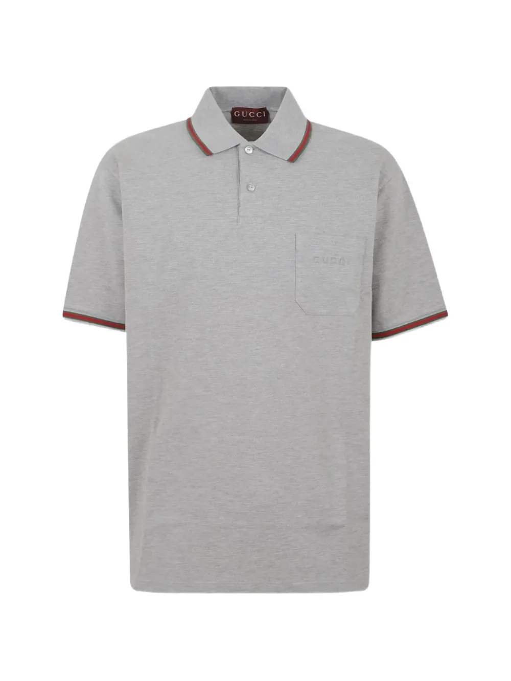 Gucci cotton piquet polo shirt