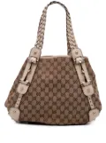 Gucci Pre-Owned 2016-2025 Small GG Canvas Horsebit Pelham shoulder bag - Brown