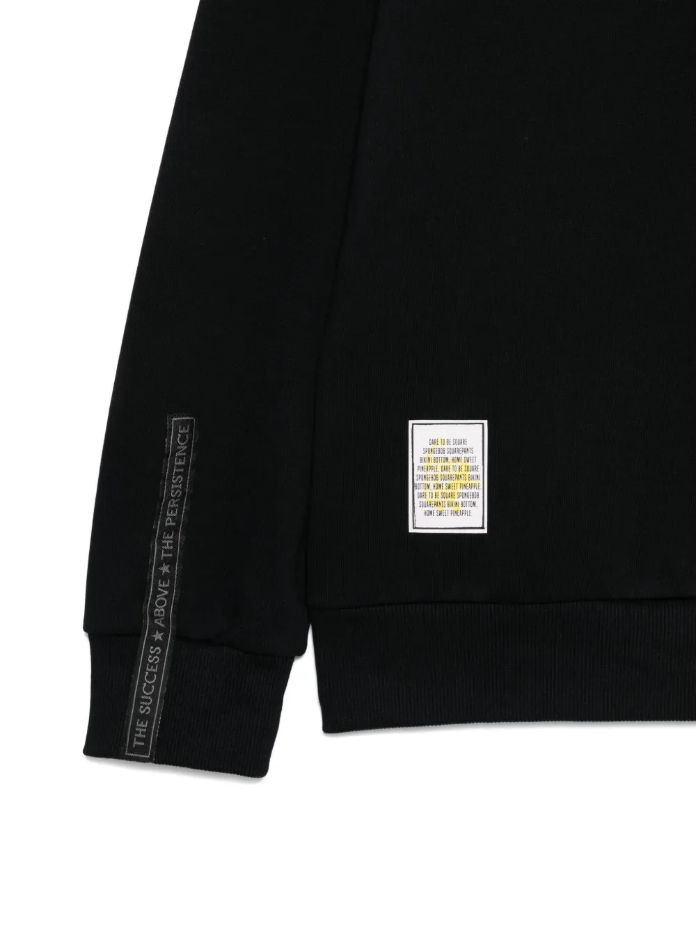 Iceberg x SpongeBob graphic-print hoodie Zwart