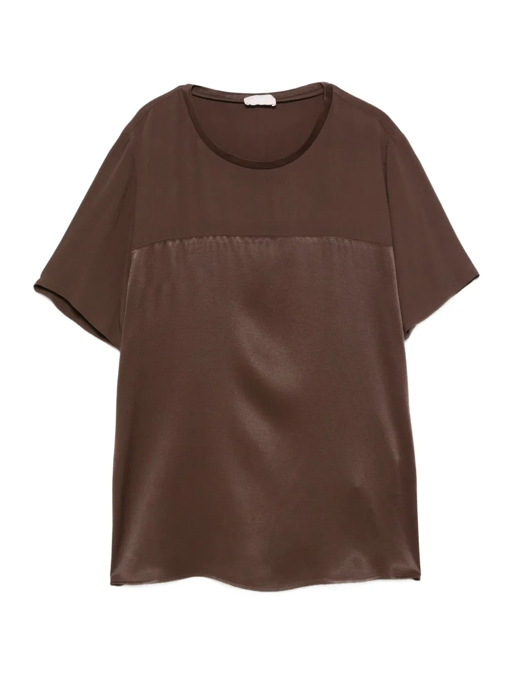 LIU JO crew-neck blouse | Brown | Image 1
