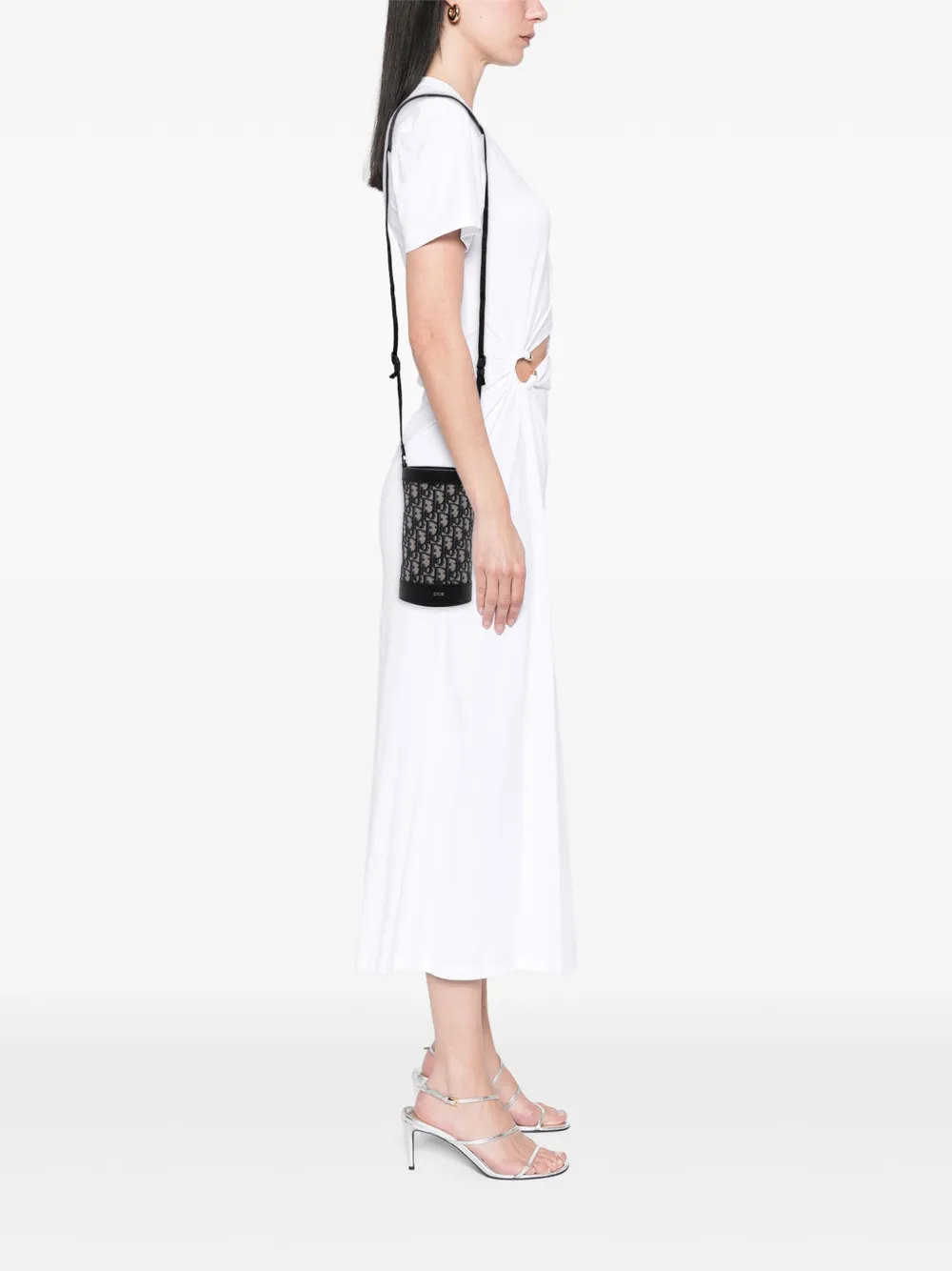 Christian Dior Pre-Owned 2022 Oblique Canvas Thermo Bottle Holder crossbody bag | Pre-Owned | Image 2
