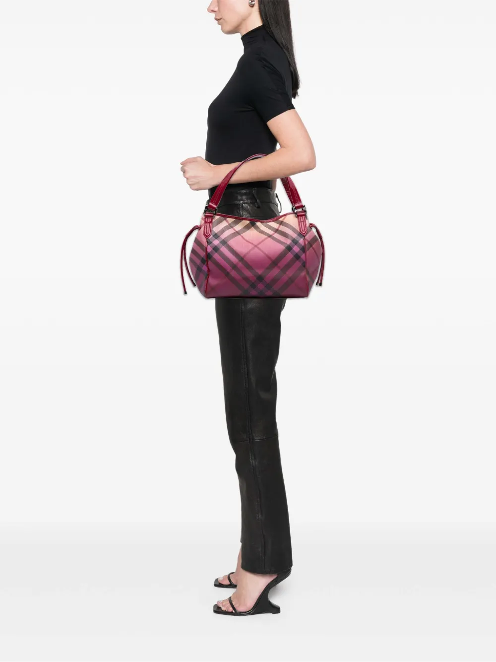 Burberry Pre-Owned tote Bilmore  de lona revestida Supernova Check 2000-2017 | Estilos de archivo | Image 2