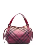 Burberry Pre-Owned 2000-2017 Supernova Check Coated Canvas Bilmore tote bag - Pink