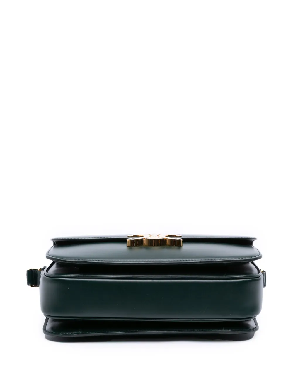 셀린느 Pre-Owned 2019 클래시크 샤이니 카프스킨 트리옹프 크로스 백 1HQH4TWAQJ4EHFN1