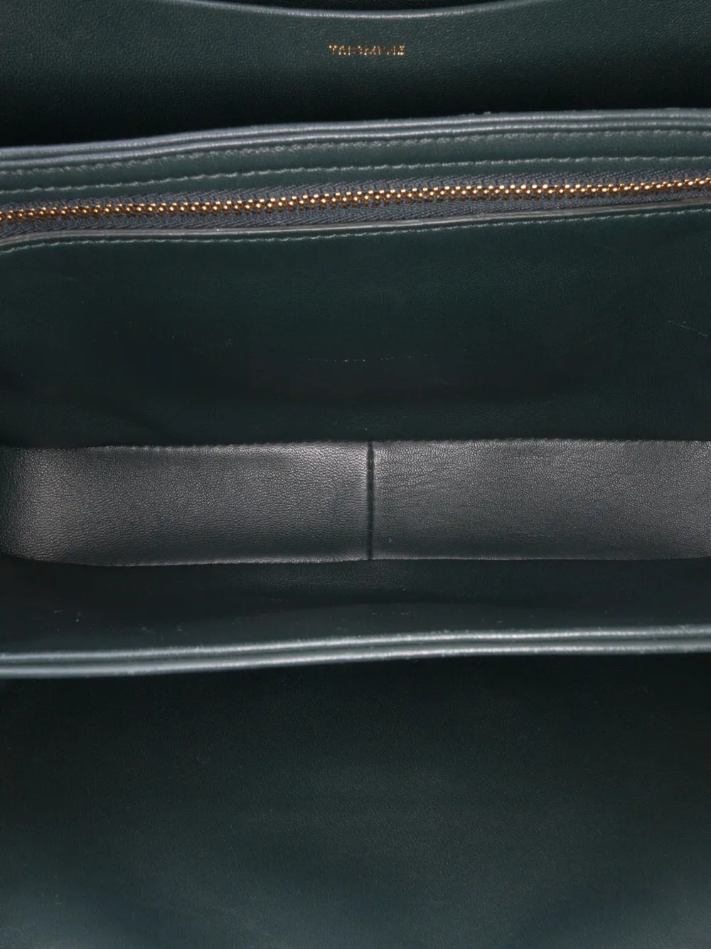 셀린느 Pre-Owned 2019 클래시크 샤이니 카프스킨 트리옹프 크로스 백 1HQH4TWAQJ4EHFN1