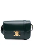 Céline Pre-Owned 2019 Classique Shiny Calfskin Triomphe crossbody bag - Green