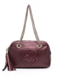 Gucci Pre-Owned 2016-2025 Metallic Leather Soho Chain Zip shoulder bag - Red