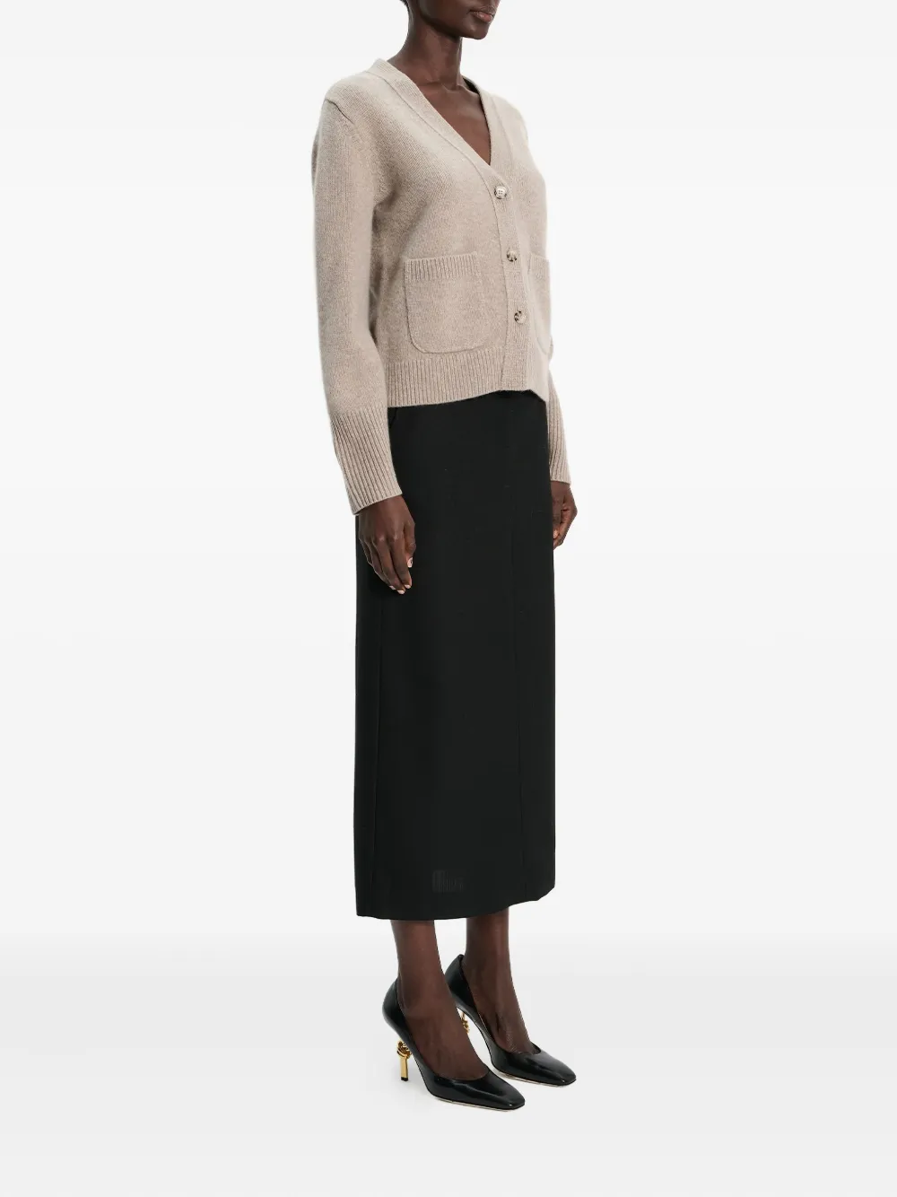 arch4 Janelle patch-pocket button cardigan | Cardigans | Image 2