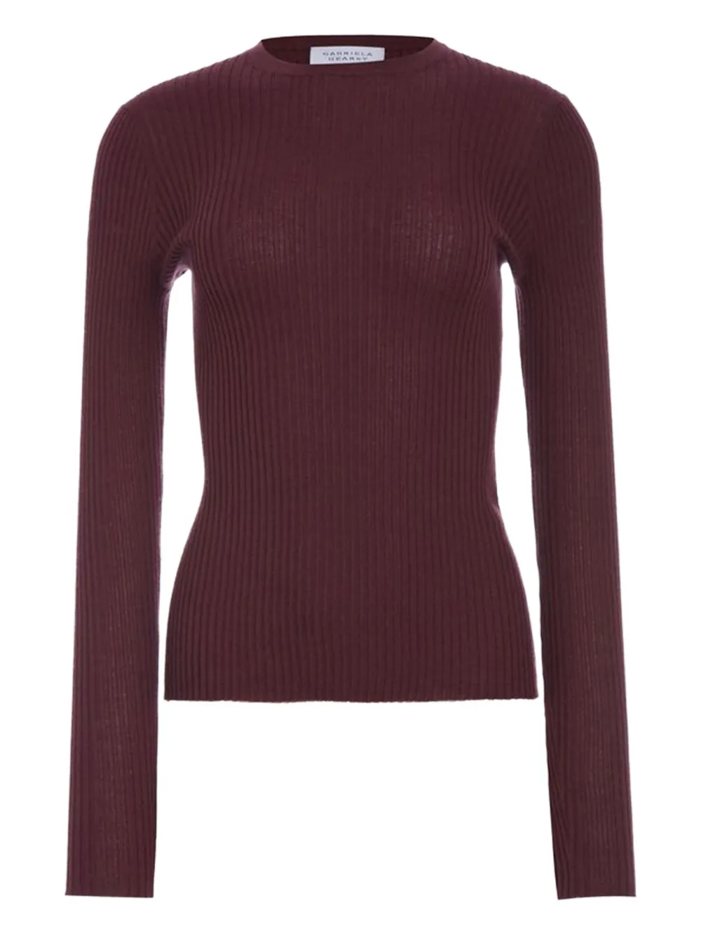 Gabriela Hearst ribbed crew-neck sweater | Red | Image 1