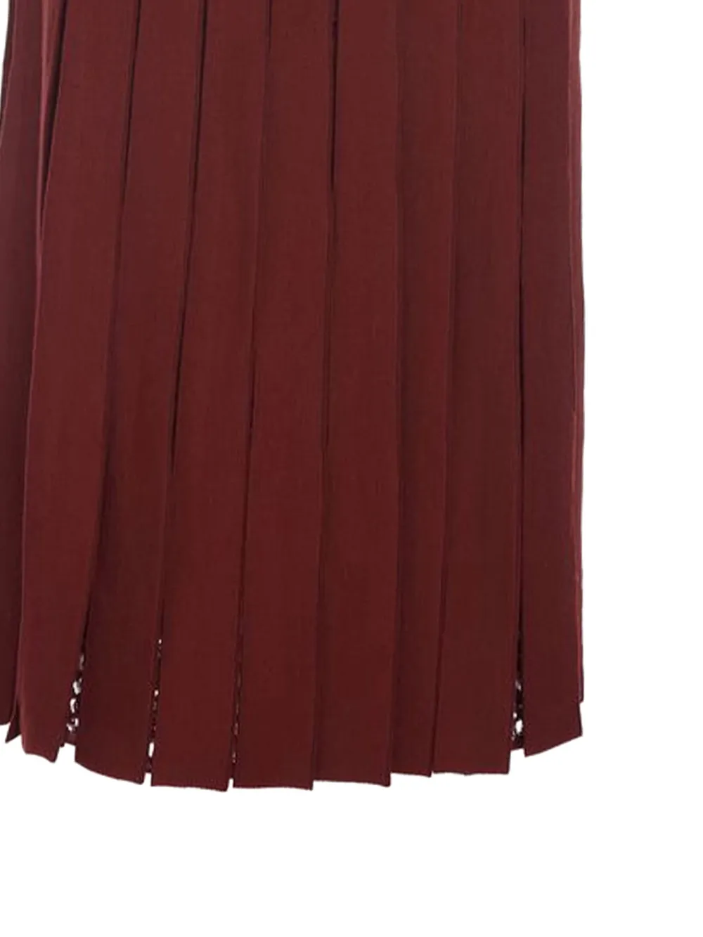 Gabriela Hearst Debutante maxi-rok Rood