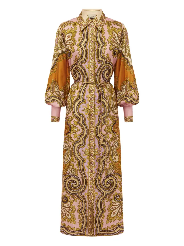 knee length dresses for ladies Alemais Bisou Embroidered Long Sleeve Shirt main image 1
