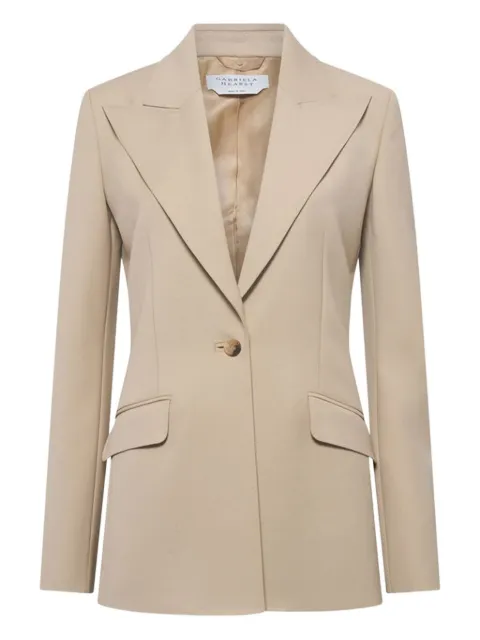 Gabriela Hearst single-breasted peaked-lapels blazer