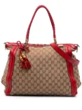 Gucci Pre-Owned 2016-2025 Large GG Canvas Bella satchel - Brown