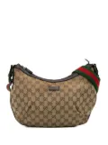 Gucci Pre-Owned 2016-2025 GG Canvas Web crossbody bag - Brown