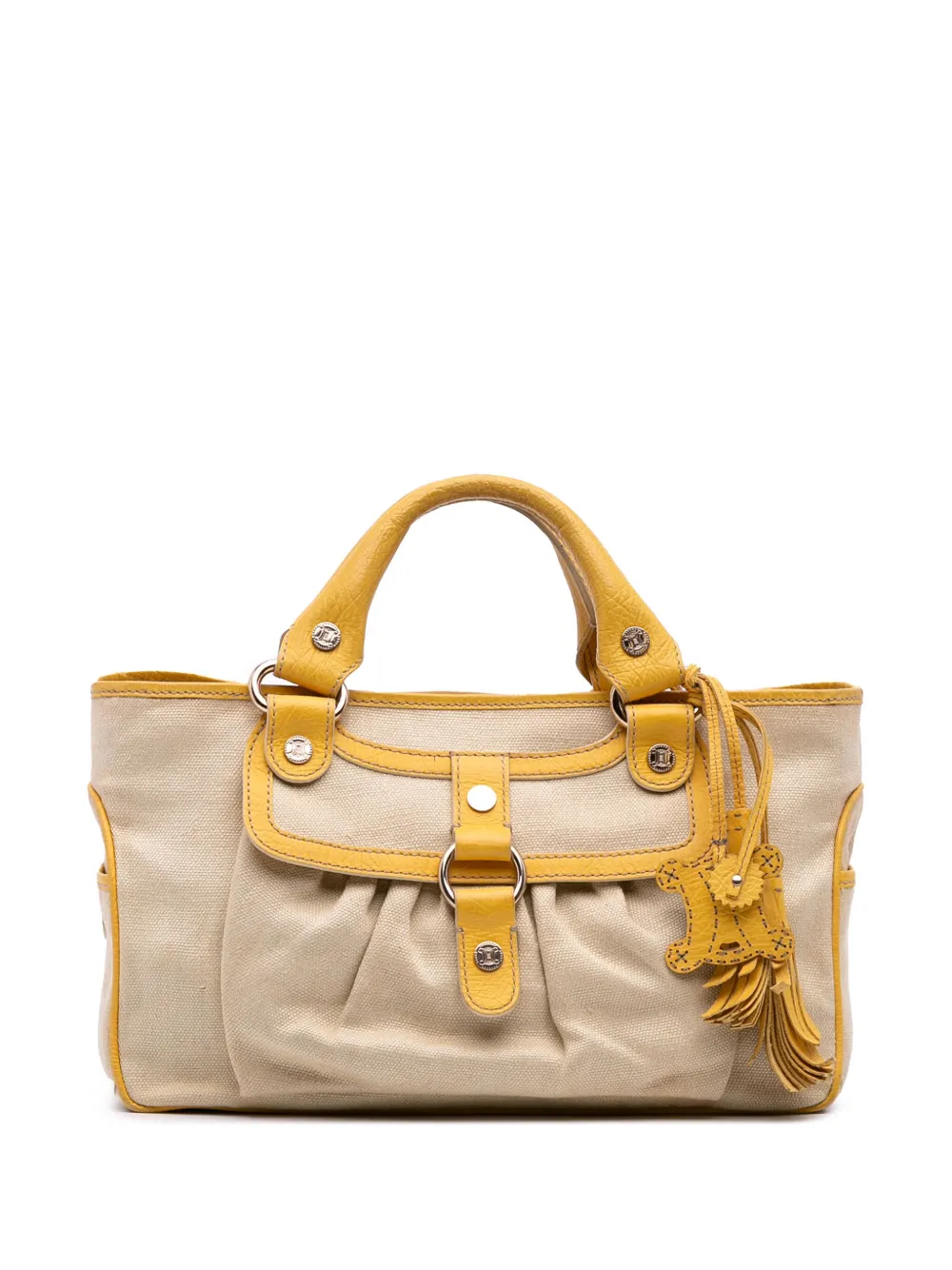 Céline Pre-Owned 2000-2025 Canvas Boogie handbag - ブラウン Céline Pre-Owned 2000-2025 Canvas Boogie handbag - ブラウン
