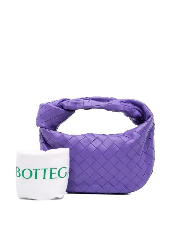 BOTTEGA VENETA／ イントレチャート ナッパ コスメポーチ パープル BOTTEGA VENETA／ イントレチャート ナッパ コスメポーチ パープル