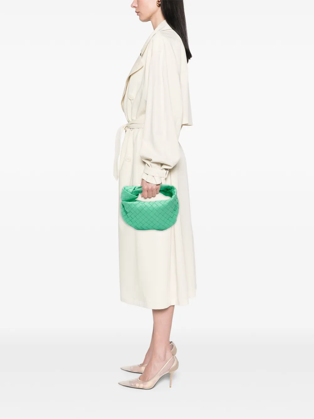 Bottega Veneta Pre-Owned 2012-2025 Mini Nappa Intrecciato Jodie hobo bag | Pre-Owned | Image 2