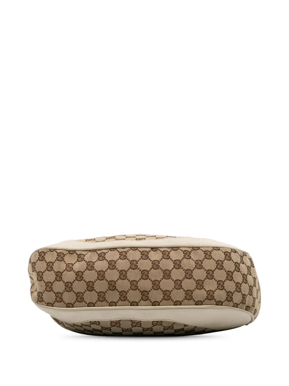 Pre-owned Gucci 2016-2025 Gg Canvas Charlotte Crossbody Bag In Brown