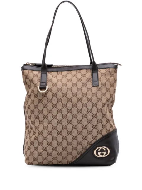 Gucci Pre-Owned 2016-2025 GG Canvas Britt tote bag
