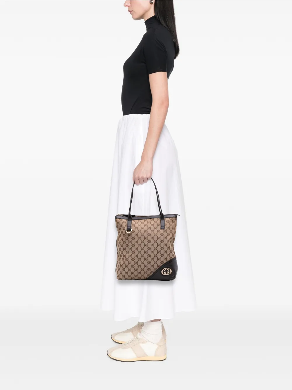 Gucci Pre-Owned 2016-2025 GG Canvas Britt tote bag | Pre-Owned | Image 2